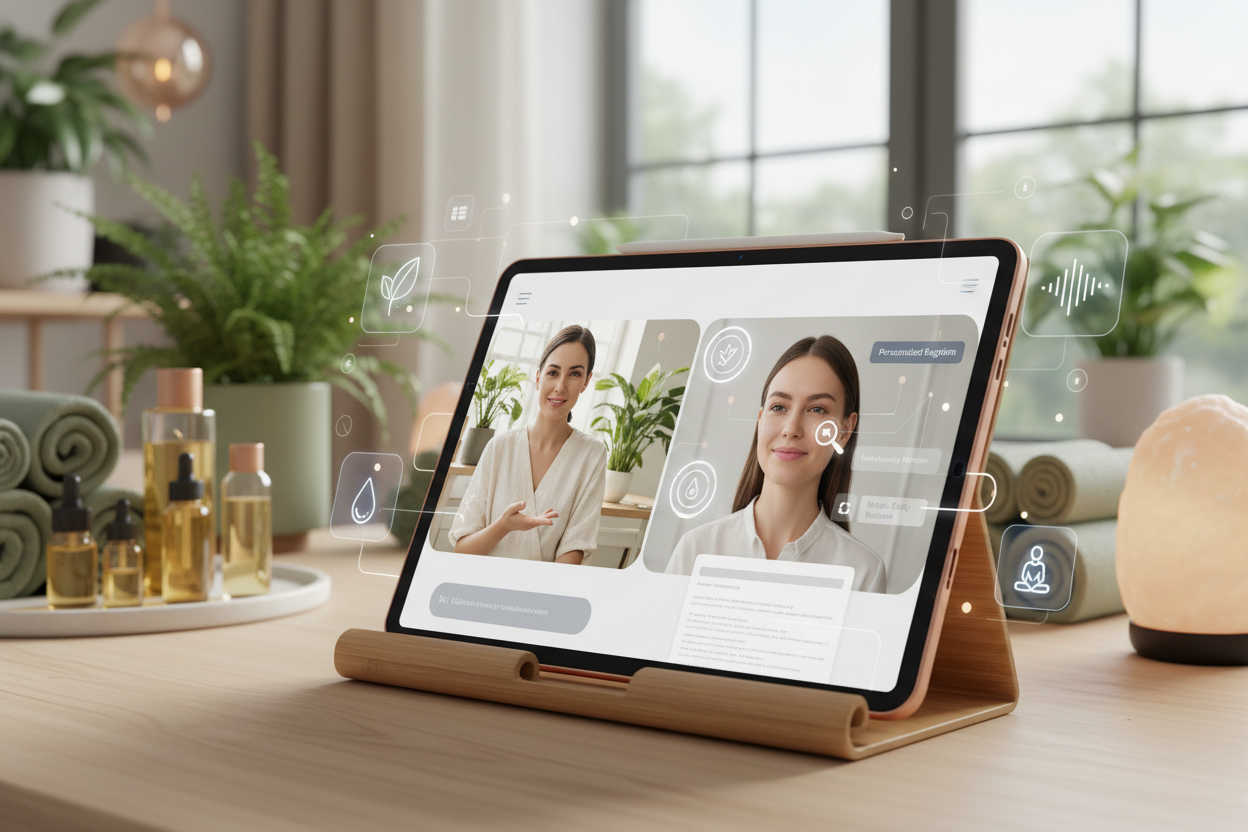 its a virtual skin consultation