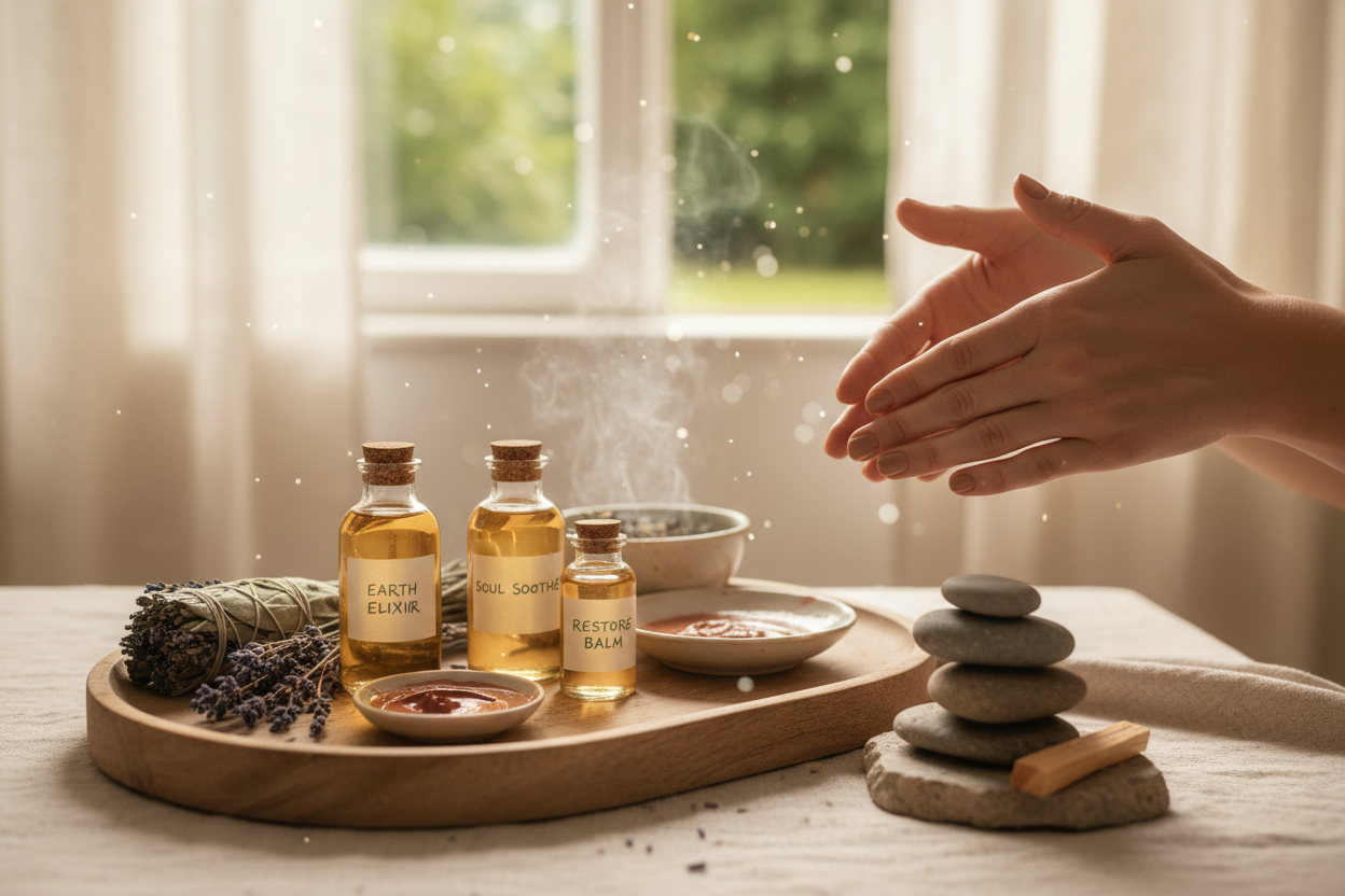 Spiritual + Somatic Skin Care

Skin is emotional. Skin is energetic. Skin is sensory.

This session helps you build rituals that support both your skin and your nervous system.
We explore grounding techniques, somatic practices, mindful cleansing, intuitive product application, and how to make your ritual a moment of reconnection.

This is skincare as self-healing — not self-maintenance.